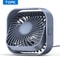 TOPK Mini Portable USB Desk Fan Powerful Airflow UltraQuiet Operation 0