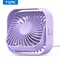 TOPK Mini Portable USB Desk Fan Powerful Airflow UltraQuiet Operation 11