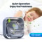 TOPK Mini Portable USB Desk Fan Powerful Airflow UltraQuiet Operation 4