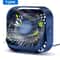 TOPK Mini Portable USB Desk Fan Powerful Airflow UltraQuiet Operation 8