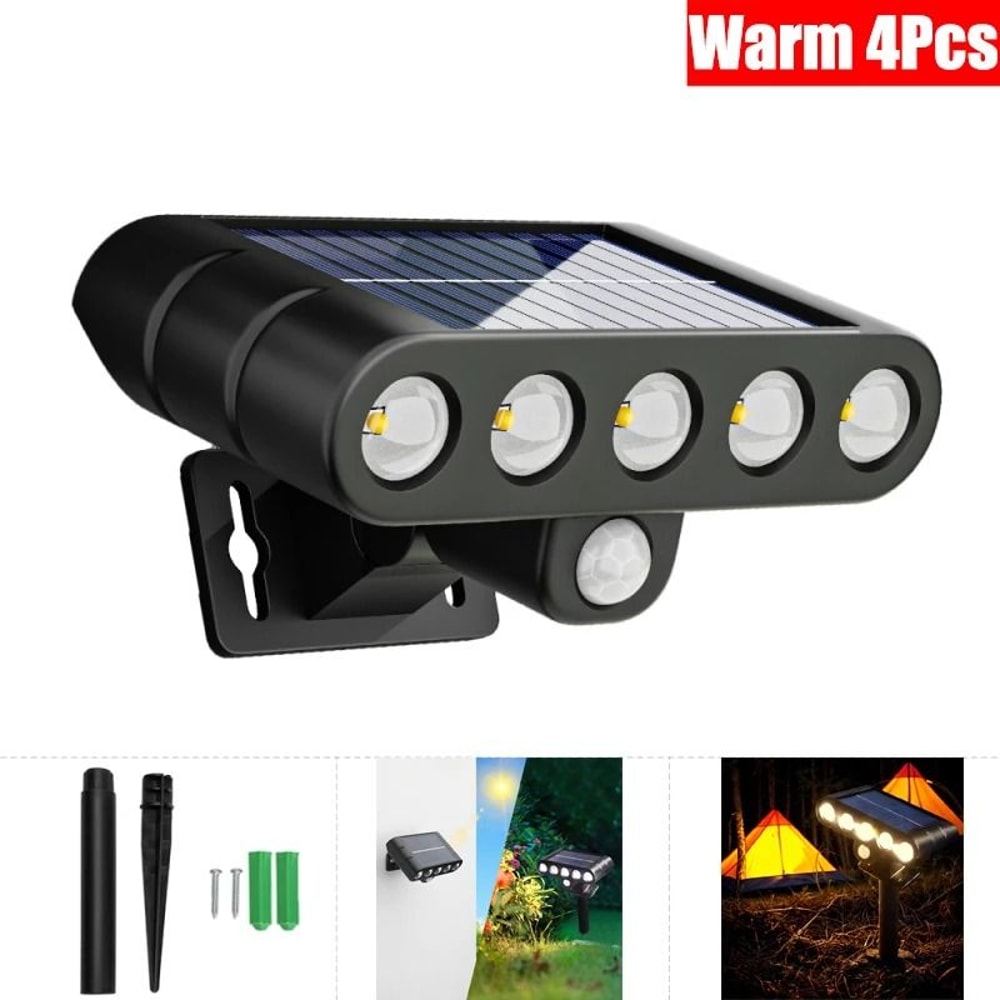 12LED Solar Flickering Flame Torch Lights Waterproof Outdoor Garden Decor 13