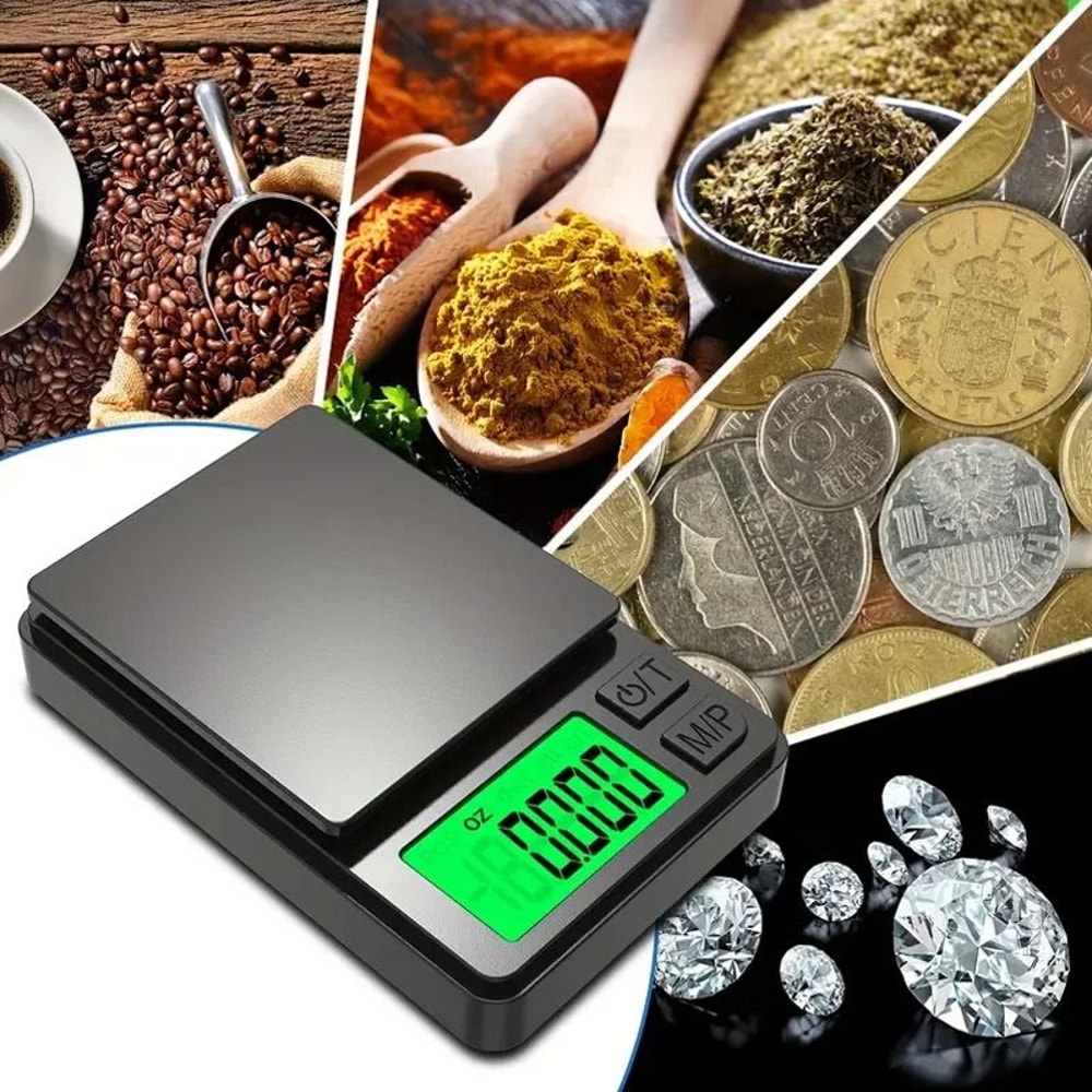 Precision Digital Pocket Scale High Accuracy 1000g X 01g Measurement 1
