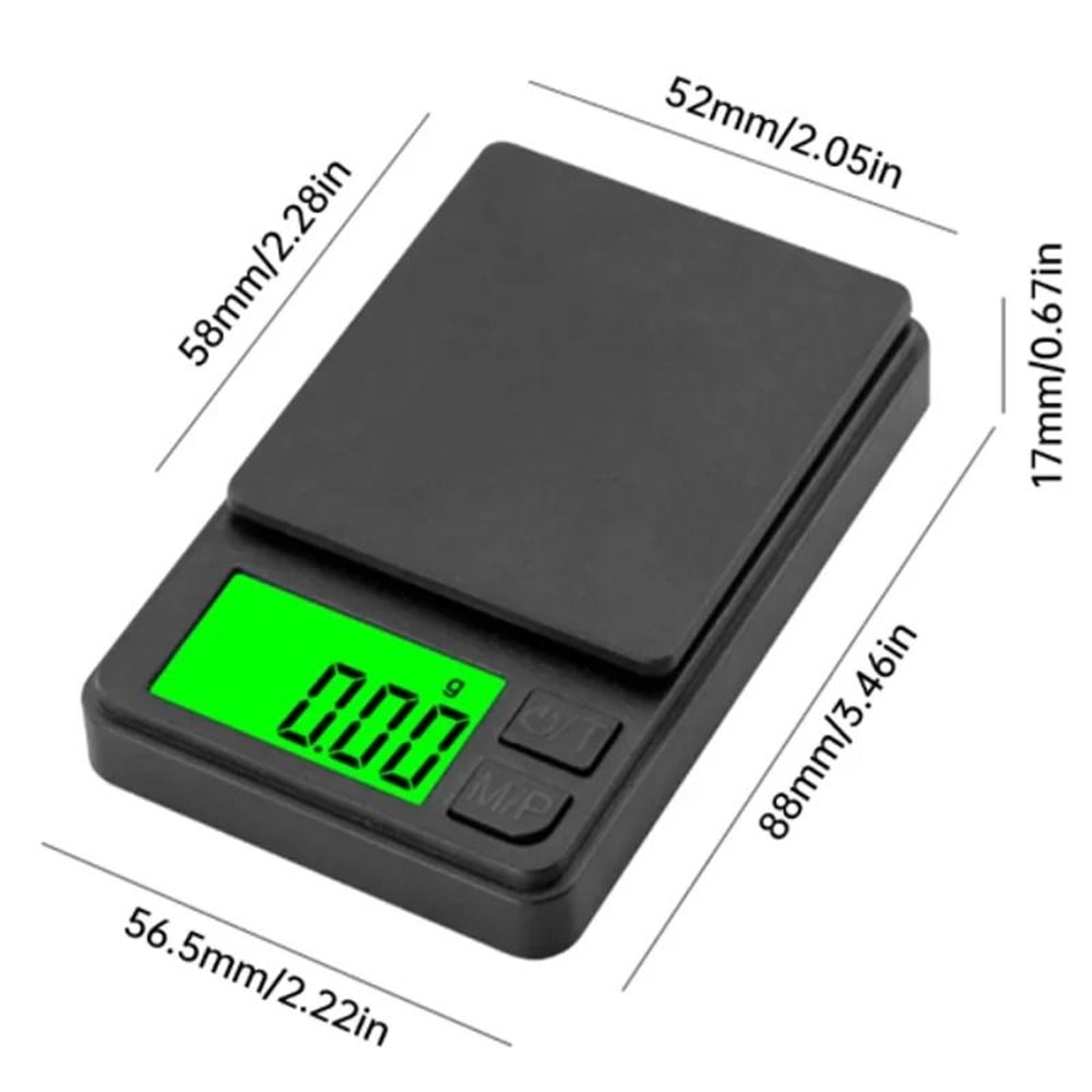 Precision Digital Pocket Scale High Accuracy 1000g X 01g Measurement 3