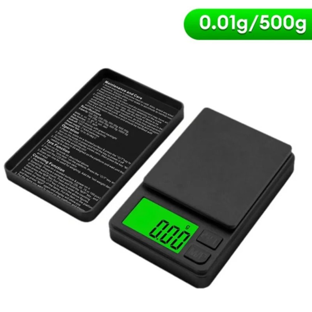 Precision Digital Pocket Scale High Accuracy 1000g X 01g Measurement 7