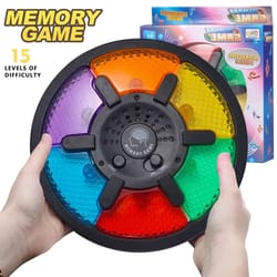 handheld electronic memory game – interactive light & sound puzzle toy
