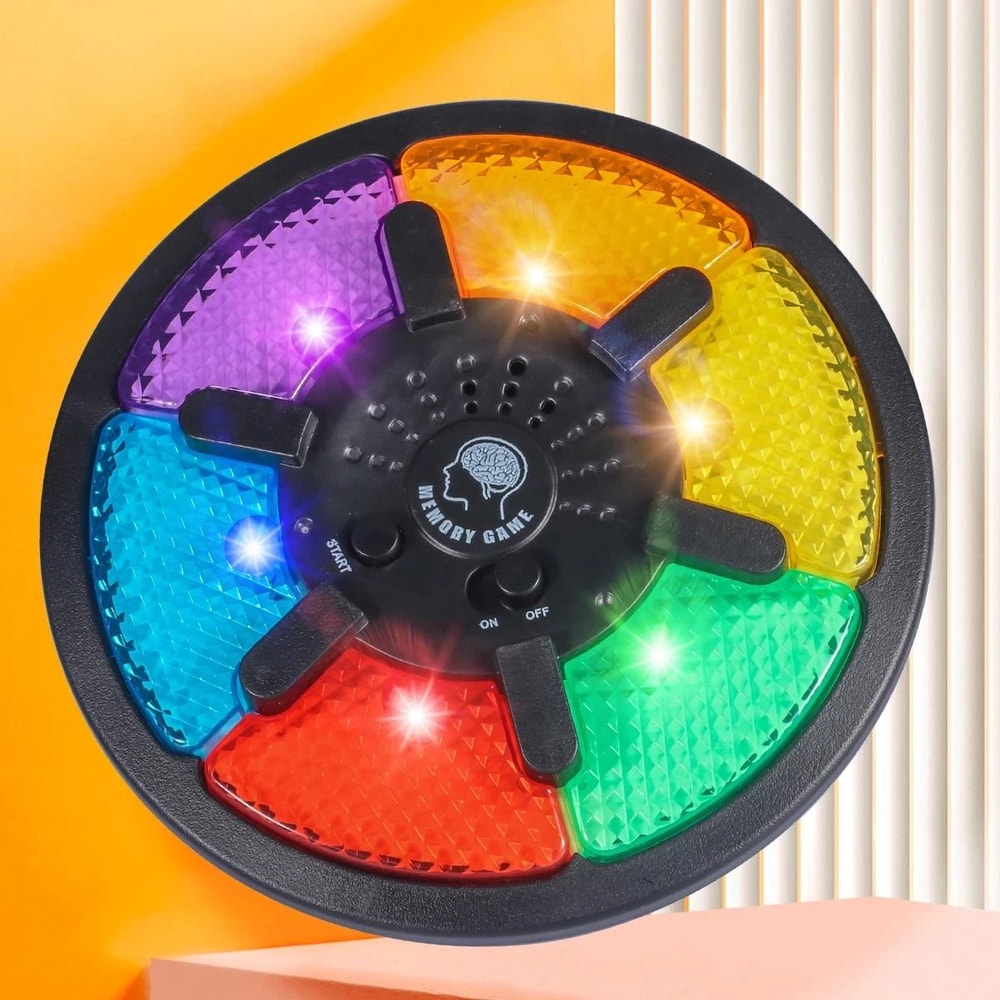 Handheld Electronic Memory Game Interactive Light Sound Puzzle Toy 4