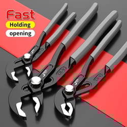 professional quick-release water pump pliers – adjustable plumbing wrench