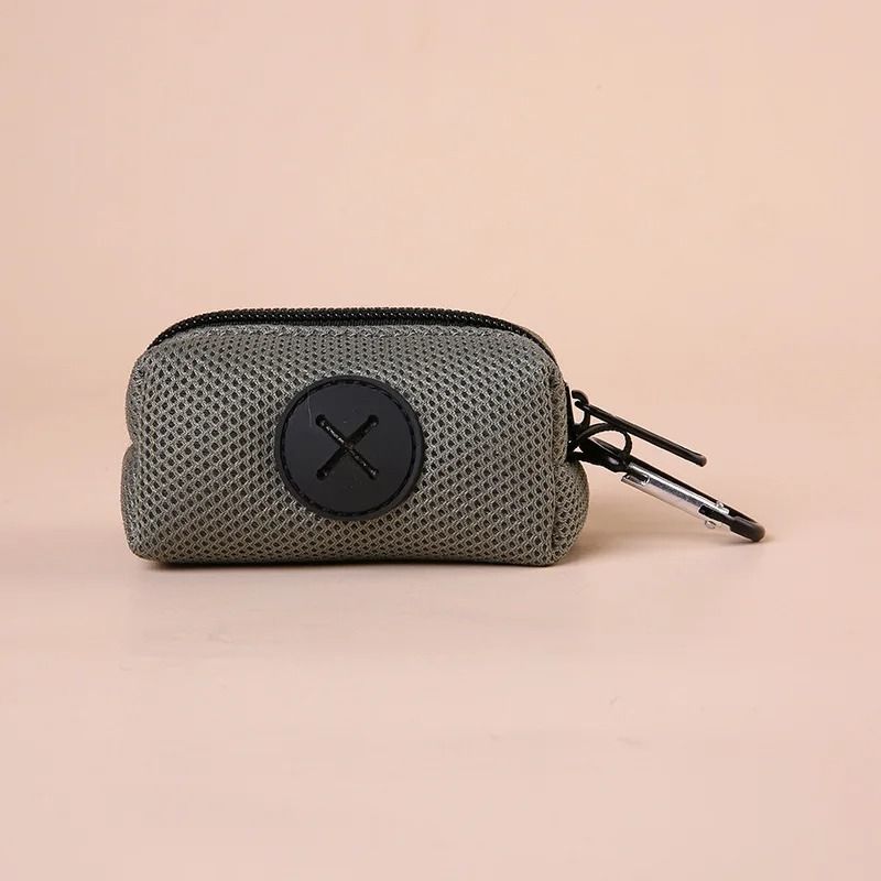 Canvas Dog Poop Bag Holder Outdoor Pet Waste Bag Dispenser 11