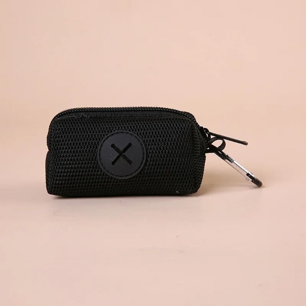 Canvas Dog Poop Bag Holder Outdoor Pet Waste Bag Dispenser 14