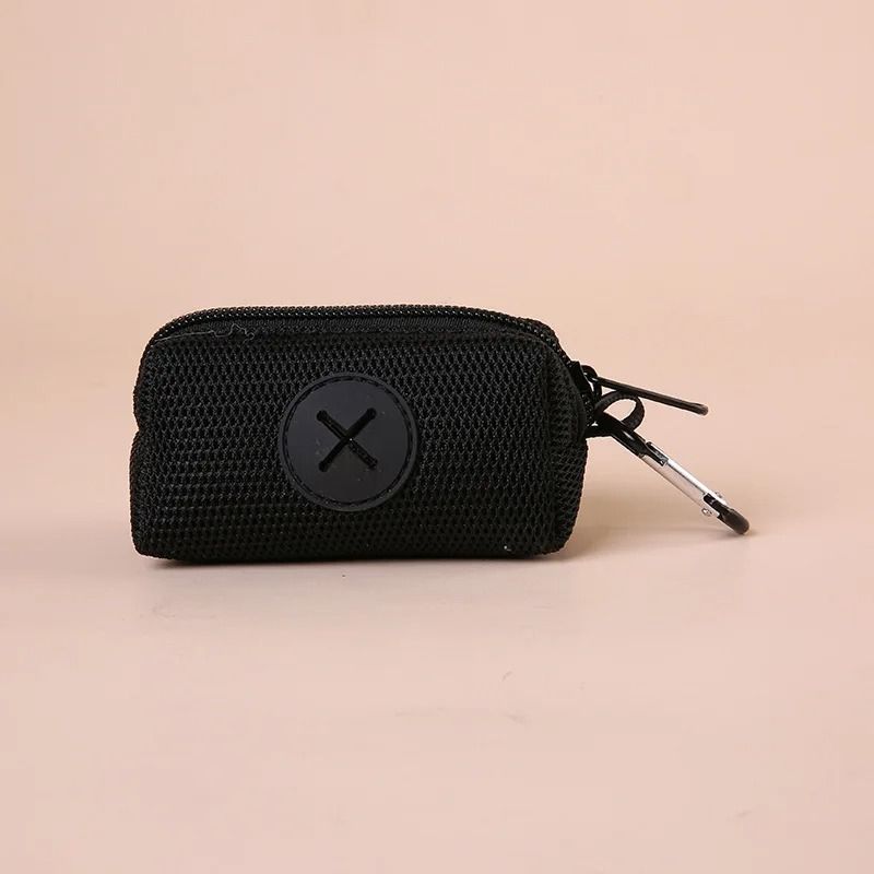 Canvas Dog Poop Bag Holder Outdoor Pet Waste Bag Dispenser 14