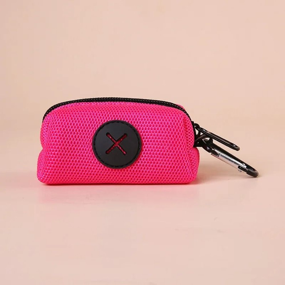 Canvas Dog Poop Bag Holder Outdoor Pet Waste Bag Dispenser 19