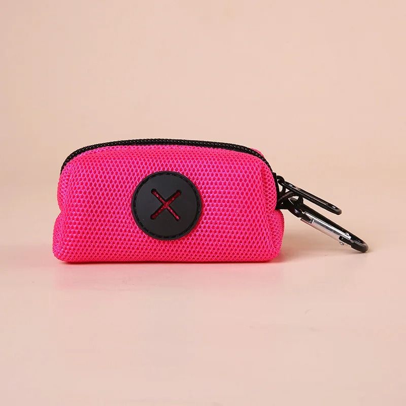 Canvas Dog Poop Bag Holder Outdoor Pet Waste Bag Dispenser 19