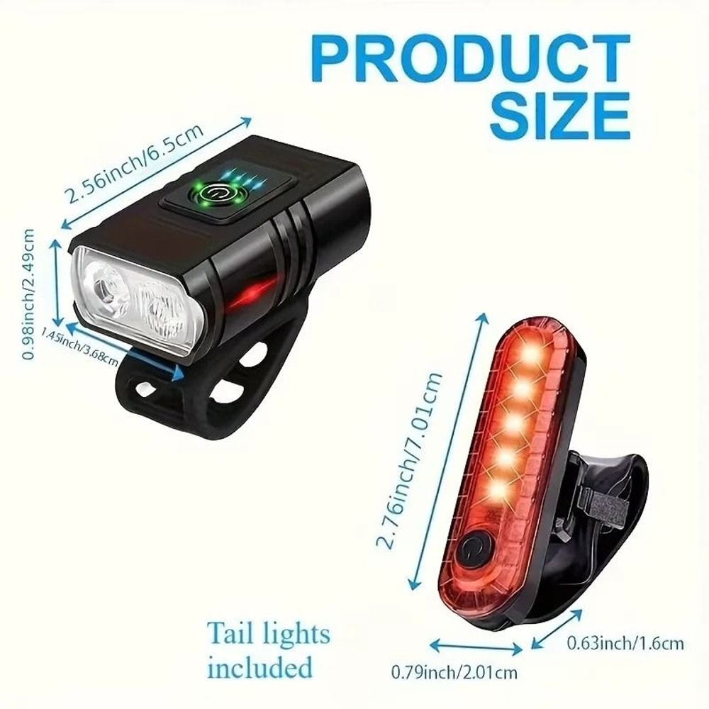 T6 LED Bicycle Front Light HighIntensity Rechargeable Night Riding Headlamp 10