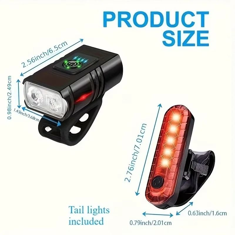 T6 LED Bicycle Front Light HighIntensity Rechargeable Night Riding Headlamp 10