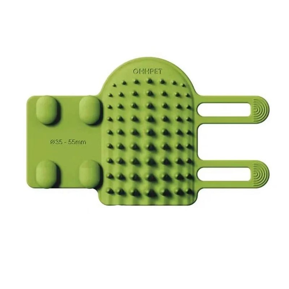 Pet Cat Hair Removal Massage Comb Silicone SelfGrooming Wall Brush 6