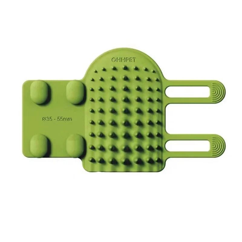 Pet Cat Hair Removal Massage Comb Silicone SelfGrooming Wall Brush 6