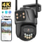 DualLens 4K 8MP External WiFi PTZ Camera Advanced Outdoor Surveillance 0