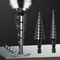 Professional 3Piece HSS Straight Groove Step Drill Bit Set IndustrialGrade Core Drilling Tools 1