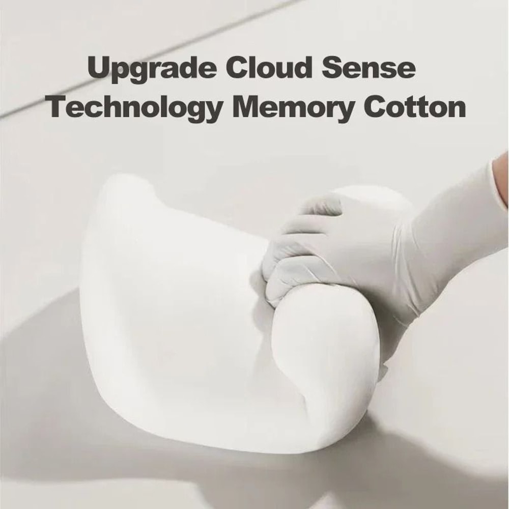 Professional Car Memory Foam Pillow Lumbar Support Set 2