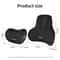 Professional Car Memory Foam Pillow Lumbar Support Set 4