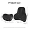 Professional Car Memory Foam Pillow Lumbar Support Set 4