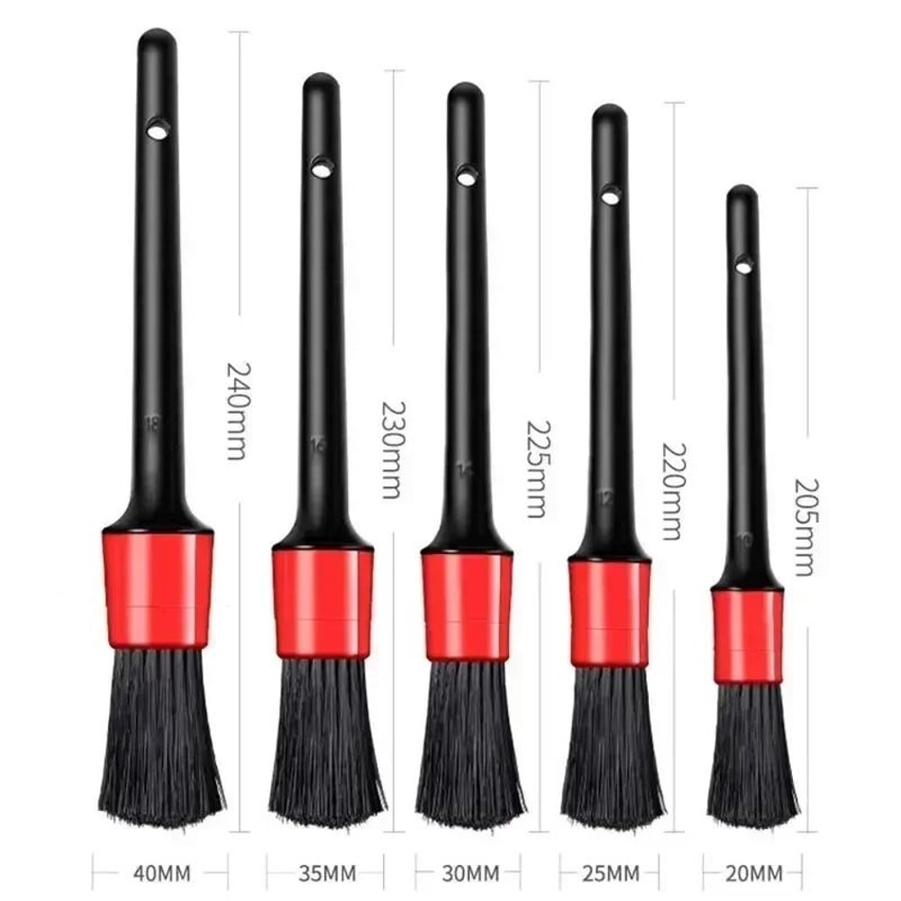Professional Car Detailing Brush Set IndustrialGrade Automotive Cleaning Kit 3