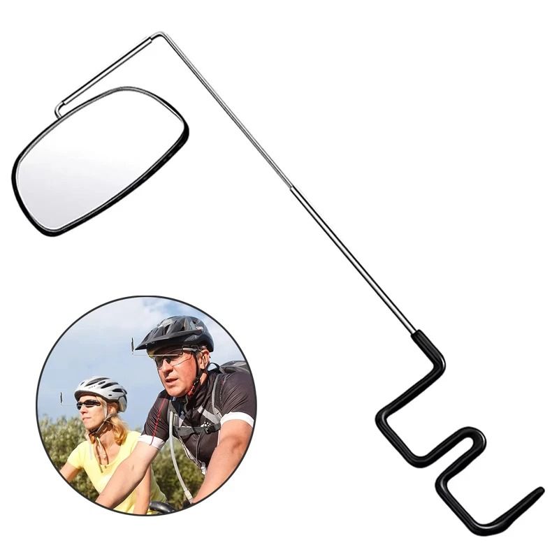 Universal Professional Bicycle Rearview Mirror Set 360 Adjustable Handlebar Security 12