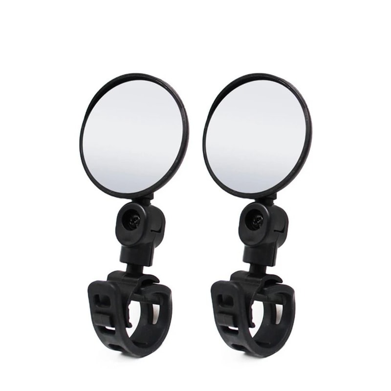 Universal Professional Bicycle Rearview Mirror Set 360 Adjustable Handlebar Security 6