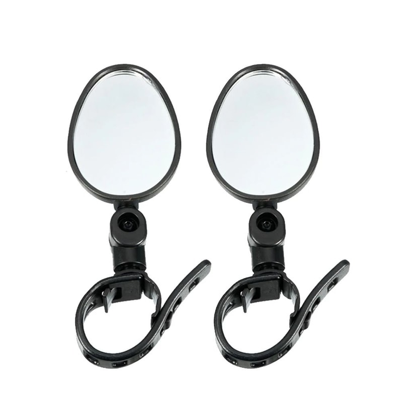 Universal Professional Bicycle Rearview Mirror Set 360 Adjustable Handlebar Security 7