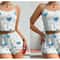 2Piece Womens Love Print Sleepwear Set IndustrialGrade Comfort Breathability 9