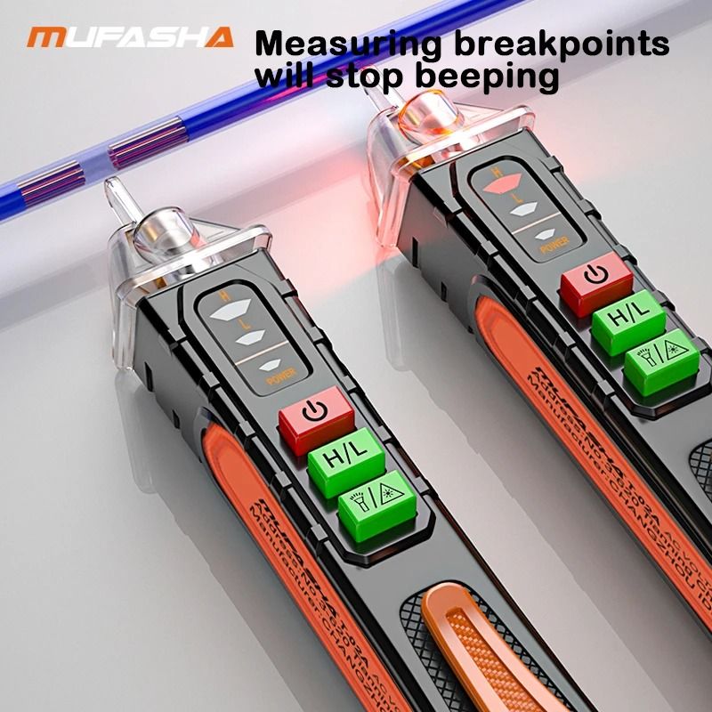 MUFASHA NonContact Voltage Detector Industrial Grade Electrical Tester 4