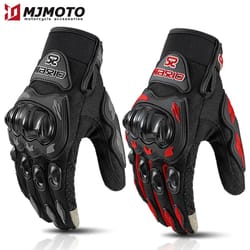 summer breathable full finger motorcycle gloves non-slip racing motocross biker gloves