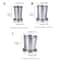 Outdoor Portable Stainless Steel Telescopic Folding Camping Cups 6