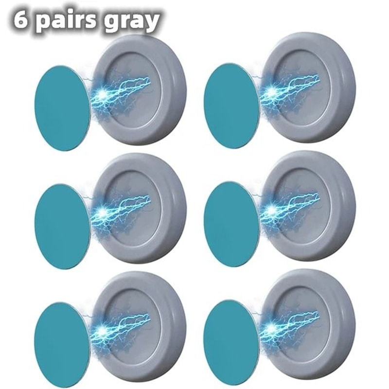 Magnetic Wall Mount Remote Control Invisible Holder And Strong Organizer Hooks 11