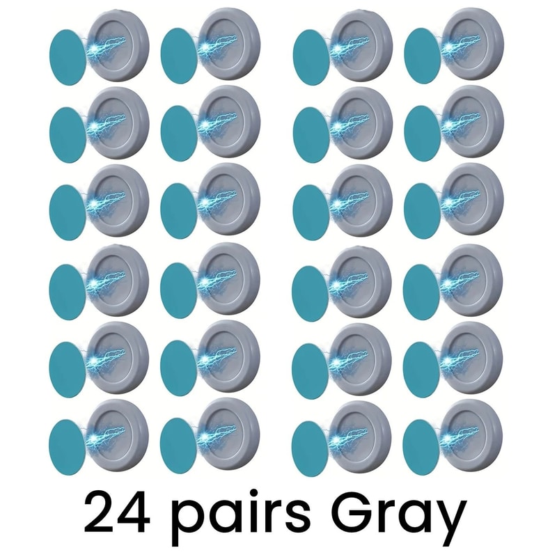 Magnetic Wall Mount Remote Control Invisible Holder And Strong Organizer Hooks 15