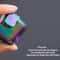 Square Decompression Spinning Top Dice Cube AntiAnxiety Fingertip Toy 4