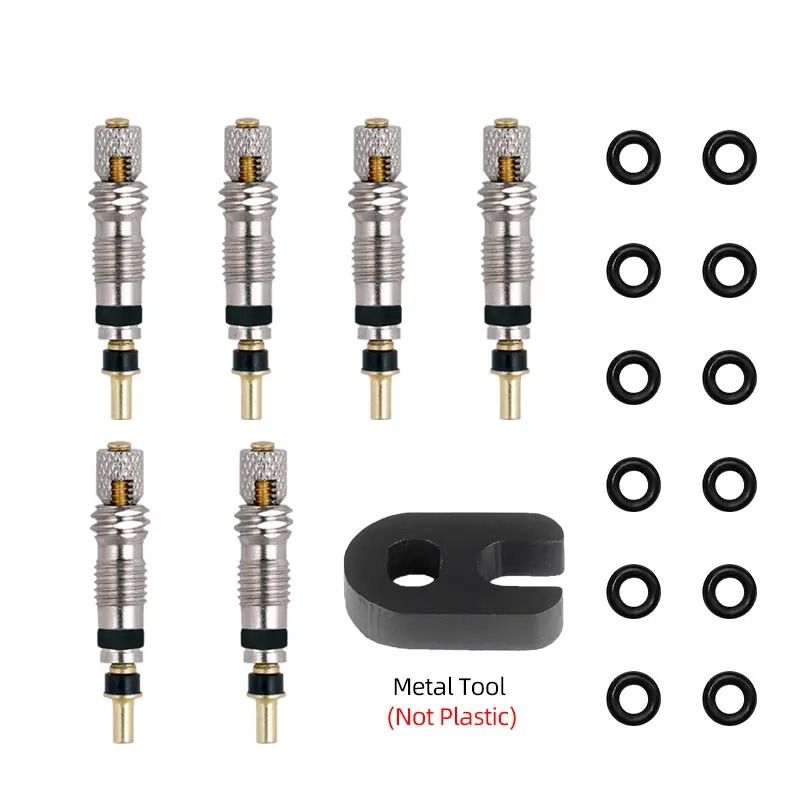 Industrial Grade Presta Valve Core Replacement Service Tool Set 7