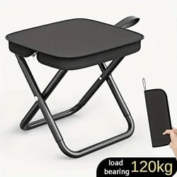 portable multi-functional folding camping chair & fishing stool
