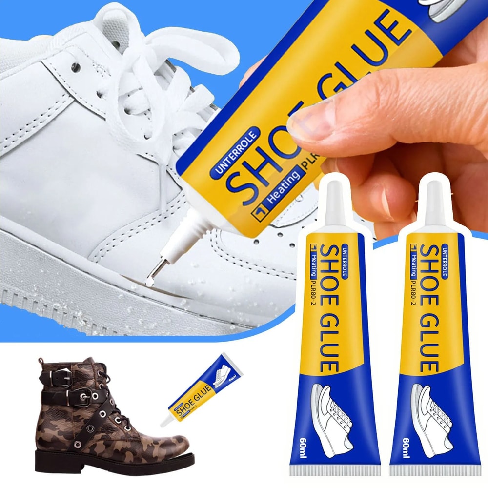 Clear HighPerformance Shoe Repair Adhesive Professional Soft Resin Formula 1