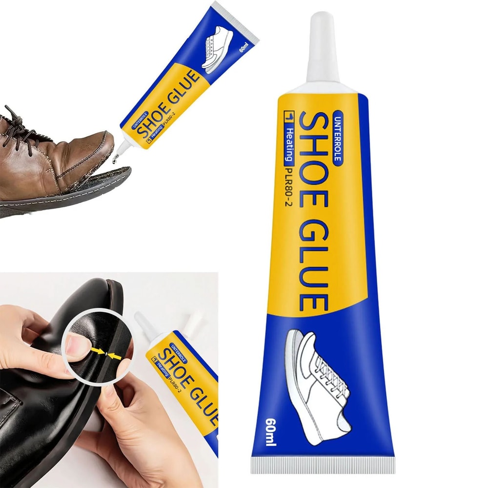 Clear HighPerformance Shoe Repair Adhesive Professional Soft Resin Formula 8