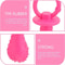 Elastic Rubber Pacifier Pet Toy Interactive Teeth Cleaning Soother 4
