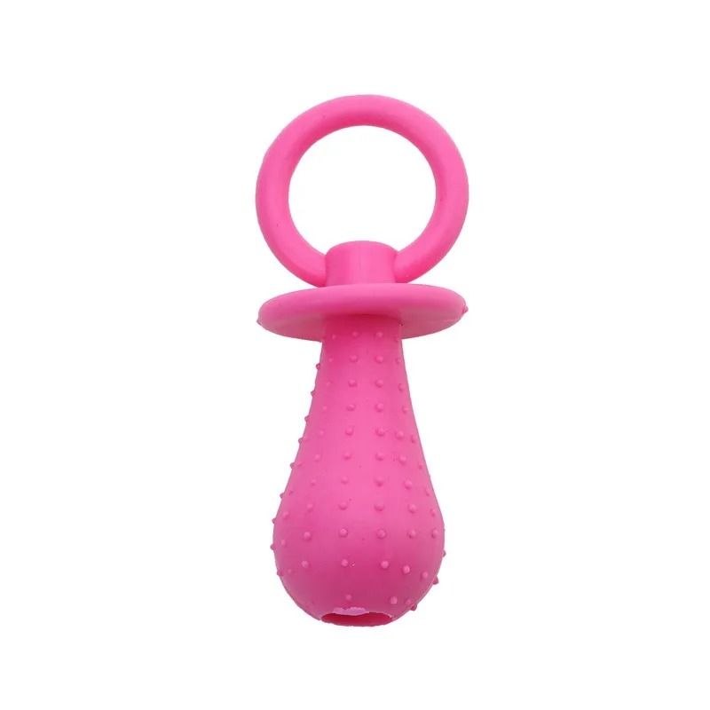 Elastic Rubber Pacifier Pet Toy Interactive Teeth Cleaning Soother 6