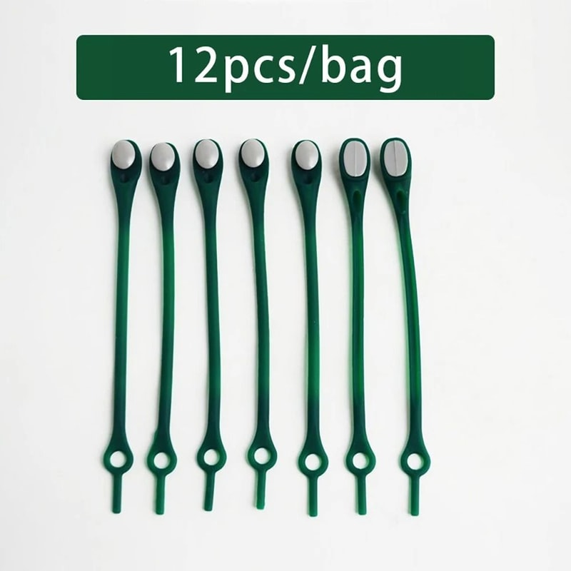Elastic NoTie Silicone Shoelaces 12Piece MultiPack 15