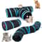 Foldable Cat Tunnel Breathable Pet Play Tube 0