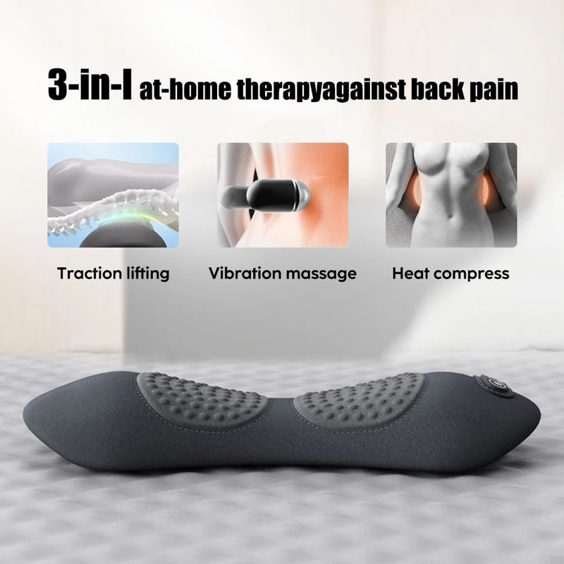 3 In 1 Electric Lumbar Support Pillow With Adjustable Height 6