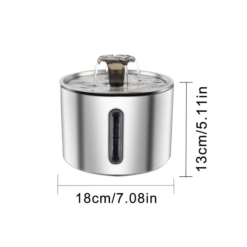 Stainless Steel Automatic Pet Water Fountain 25L 5