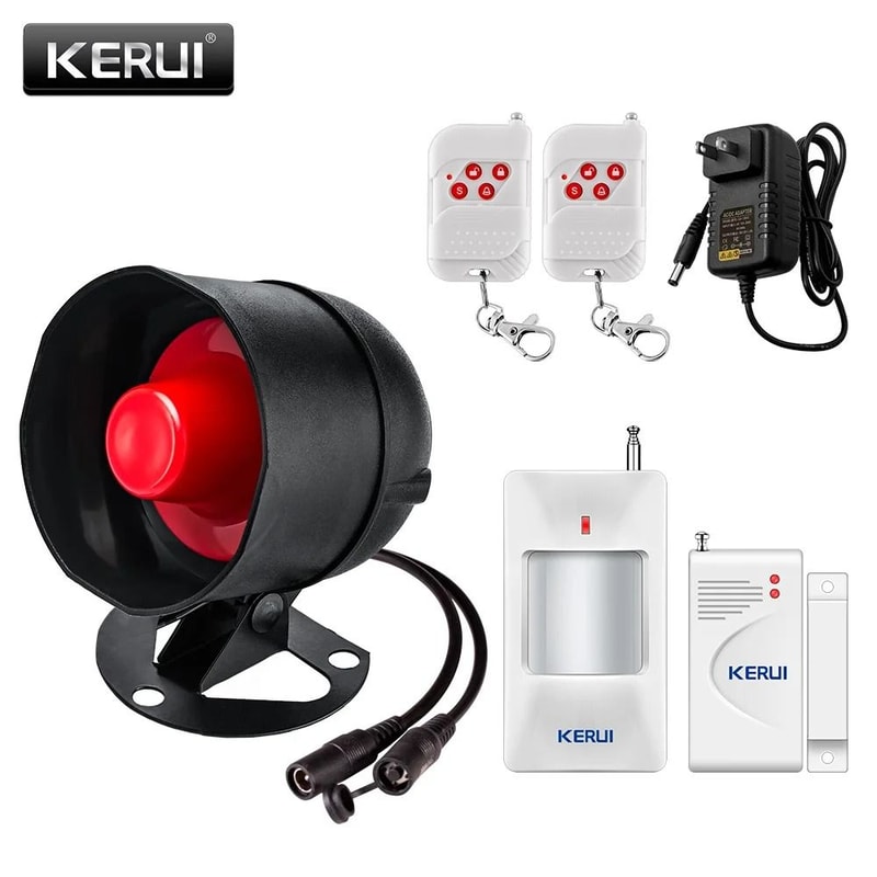 KERUI Wireless Home Garage Burglar Alarm System 7