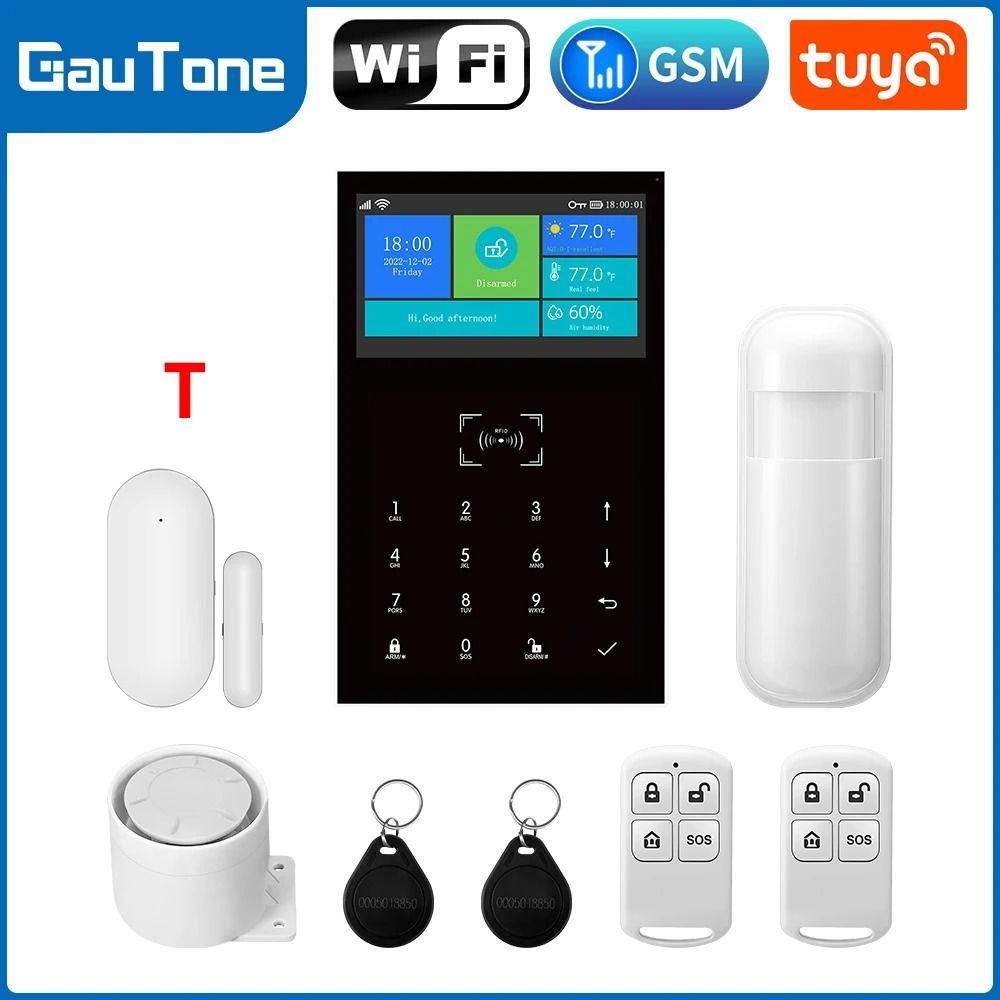 PGST PG109 4G WiFi GSM Home Security Alarm System 8