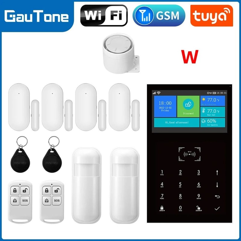 PGST PG109 4G WiFi GSM Home Security Alarm System 9