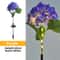 Solar Outdoor Hydrangea Garden Stake Lights 6